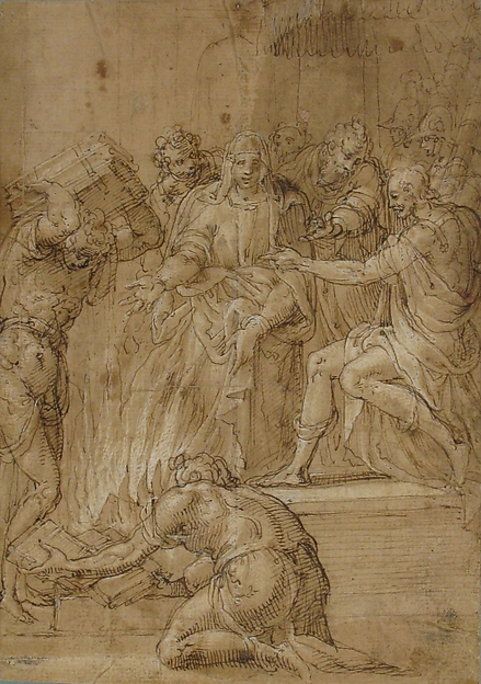 The Cumaean Sibyl before Tarquin the Proud