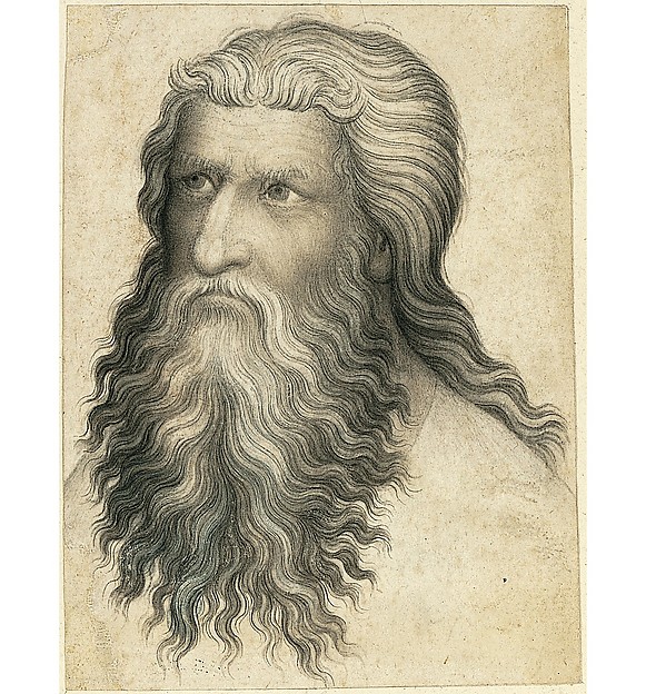 Head of a Bearded Man