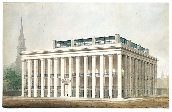 Astor Hotel, New York (perspective)