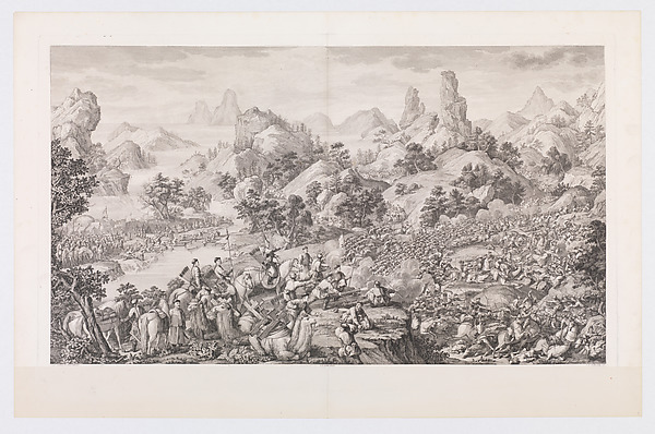 Jacques Philippe Le Bas | The Lifting of the Siege of the Black River Camp | The Met