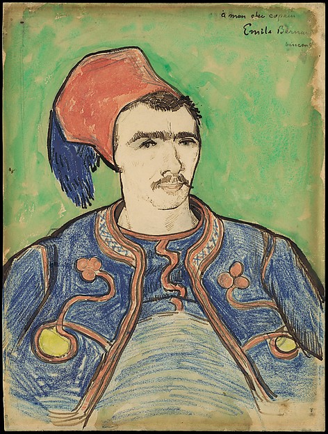 What Did Vincent Van Gogh and The Zouave Look Like  on 6/20/1888 