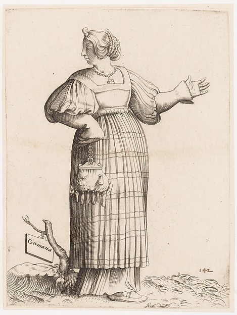 Costume Plate: Woman from Germany