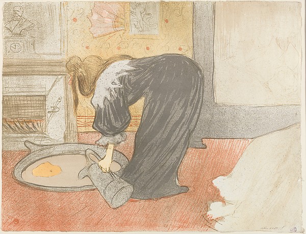 Filling a Tub, from the series Elles