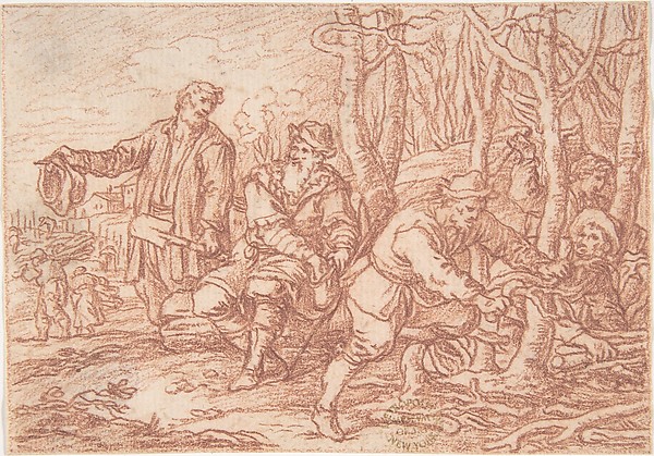 March (one of a series representing the labors of the months)