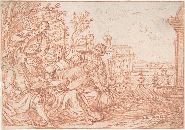 May (one of a series representing the labors of the months)