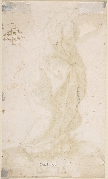 Standing Madonna in Mourning
