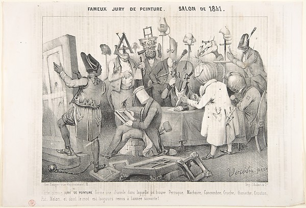 Fameux Jury de Peinture. Salon de 1841