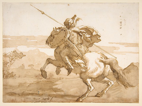 An Oriental Horseman.