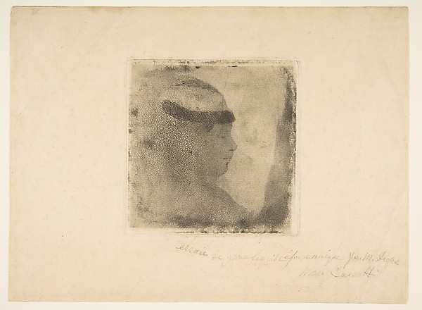 Head of a Woman in Profile