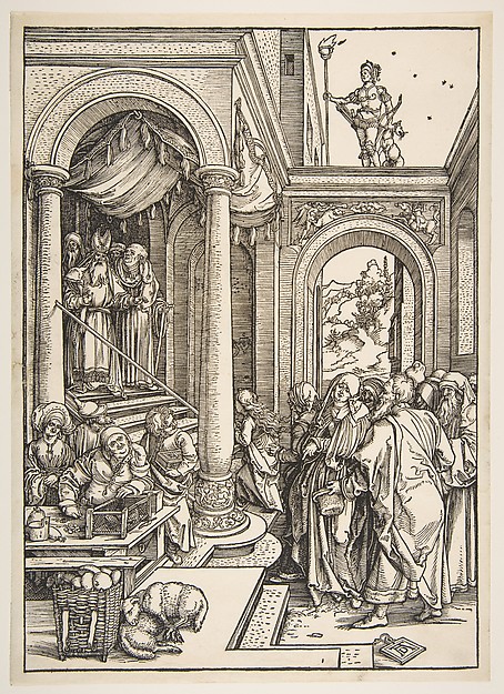 Presentation of the Virgin in the Temple, from The Life of the Virgin