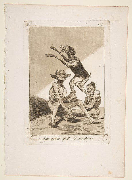 Stunning Image of Francisco Goya in 1799 