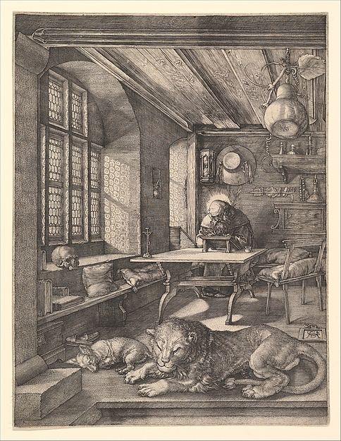 Image result for saint jerome in his study