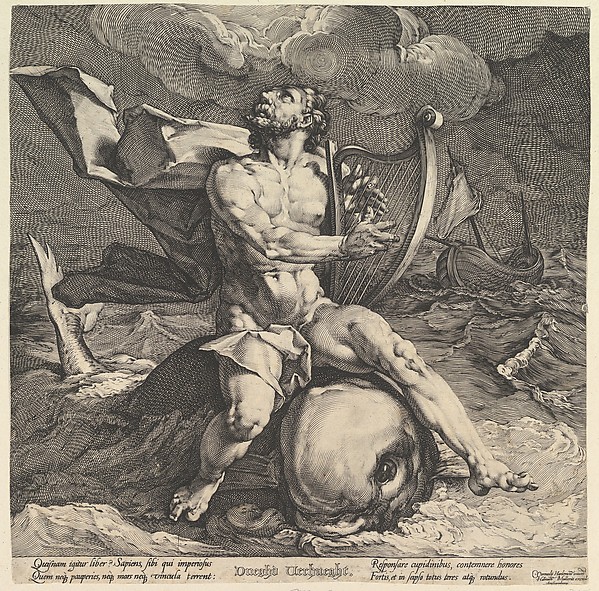 Arion on a Dolphin
