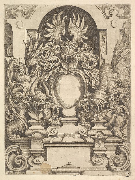 Ornament plate from Architecttura