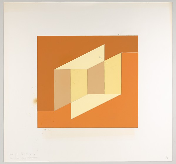 untitled for never before - Josef Albers