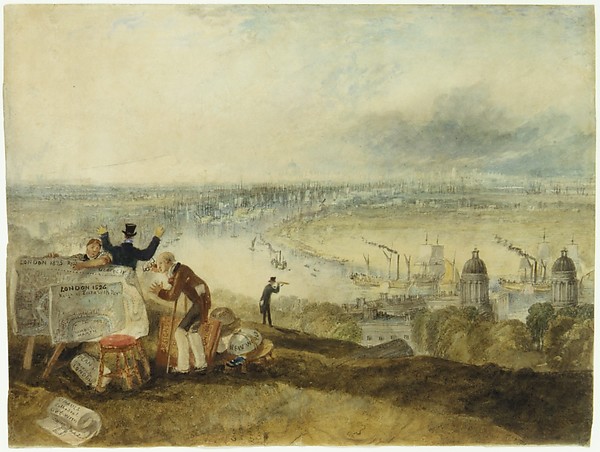 View of London from Greenwich