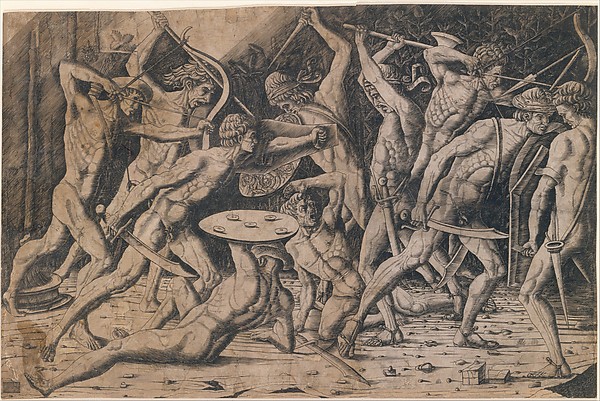 Giant Slayed By Heracles In Greek Mythology