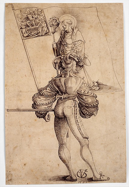 The Bearer of the Banner of the Canton Glarus
