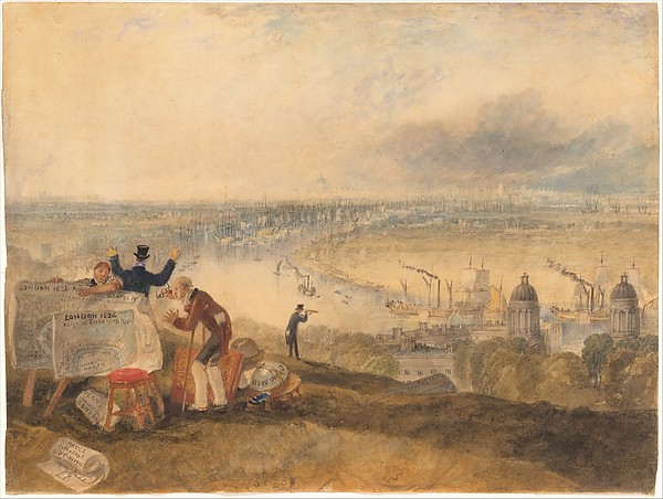 View of London from Greenwich