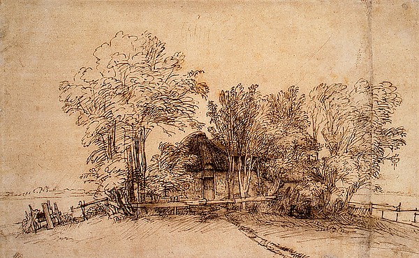 Cottage among Trees