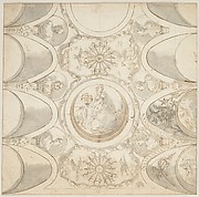 Design for Ceiling with Allegorical Figure of Astronomy.