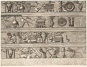 Sacrificial Instruments Based on Ancient Relief Sculpture