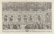 Decoration for a Masked Ball at Versailles, on the Occasion of the Marriage of Louis, Dauphin of France, and Maria Theresa, Infanta of Spain (Bal masqué donné par le roi, dans la grande galerie de Versailles, pour le mariage de Dauphin, 1745)