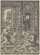 Saint Luke Painting the Virgin