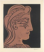 Head of a Woman in Profile