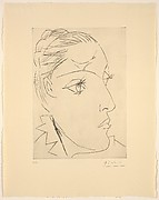 Portrait of Dora Maar with a Chignon II
