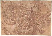 The Sea Battle in the Gulf of Morbihan.