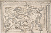 Alternate Panel Designs with Urn and Putto