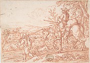 November (one of a series representing the labors of the months)