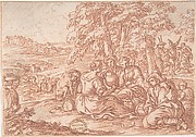 August (one of a series representing the labors of the months)