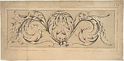 Design for Frieze of Foliage