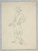 Man in broad brimmed hat