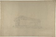 View of a Building in the Ionic Style