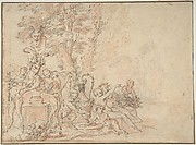 Satyrs Preparing for a Festival
