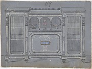 Cabinet Design with a Porcelain Plaque
