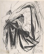 Study for the Drapery of Molière in the "Apotheosis of Homer"