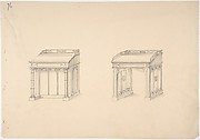 Design for Two Gothic Desks