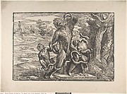 Caricature of the Laocoön