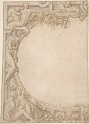 Design for One Half of an Ornamental Border