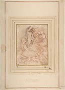 Standing Nude Child Surrounded by Women and Children.