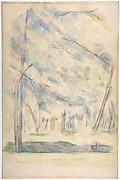 Landscape (recto); Sketch of rocks(?) (verso)