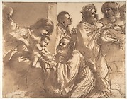 The Adoration of the Magi.