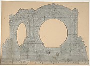 Design for a Stage Set at the Opéra, Paris