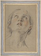 The Head of a Woman Looking Up (Judith).