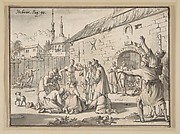 Prophet in a Jail Courtyard in Egypt