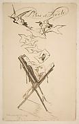 Frontispiece for Catalogue of the second portion of the important collection of modern etchings, engravings, and lithographs, to property of Monsieur Philippe Burty, of Paris (London, June 1878)